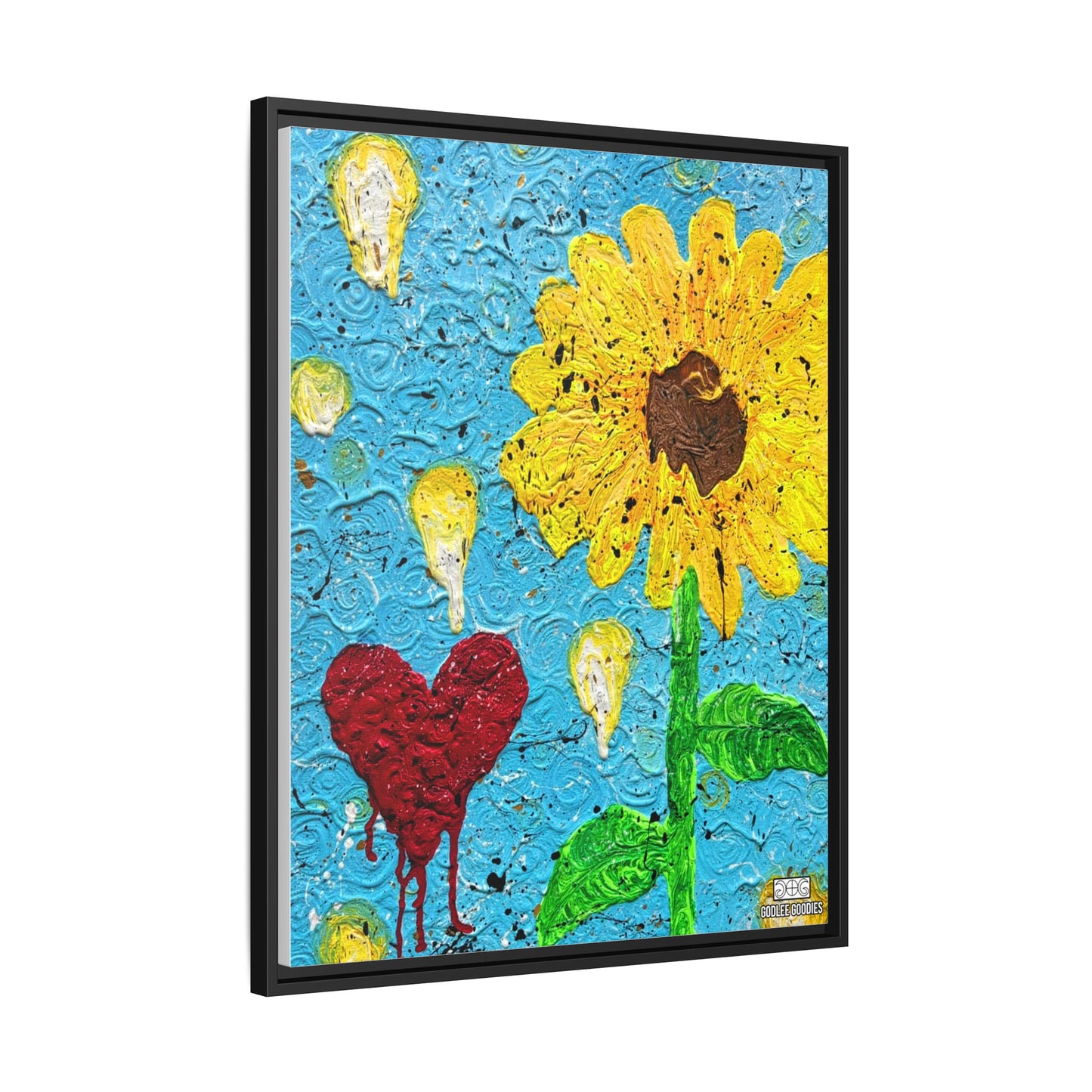 Sun Power- Framed Canvas