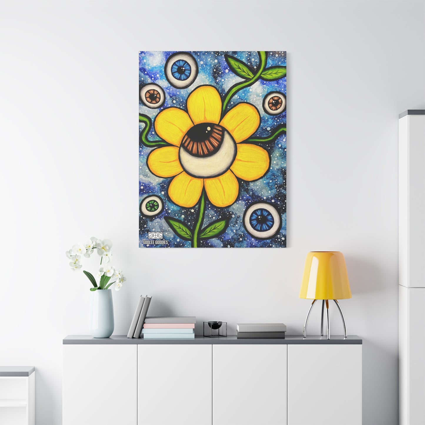 Eye Bloom- Canvas