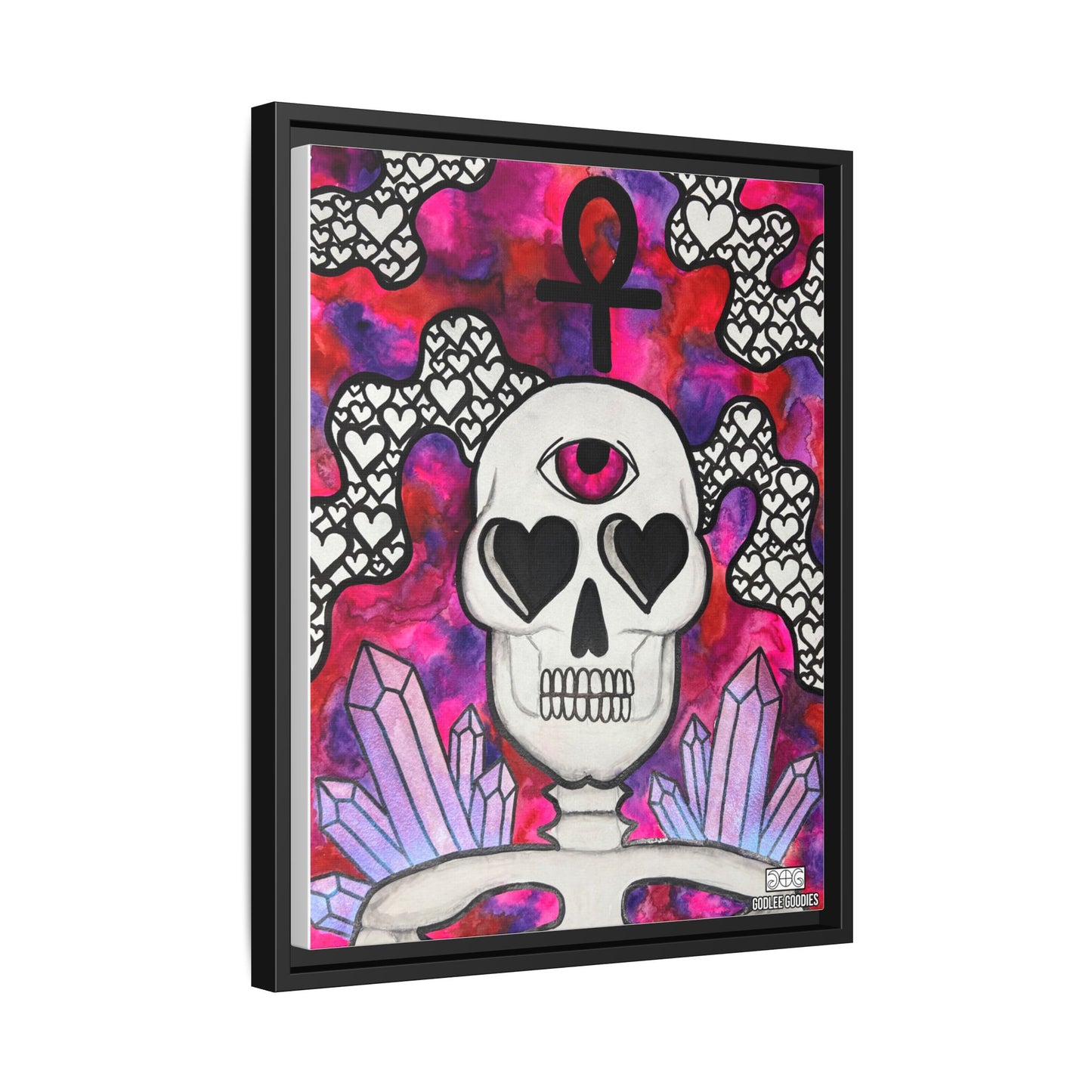 Eyes For You- Framed Canvas