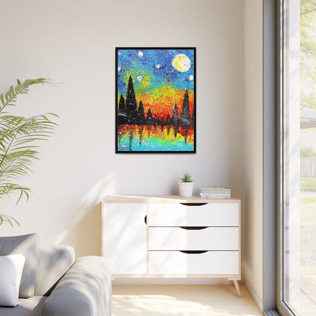 Remember The Rage- Framed Canvas