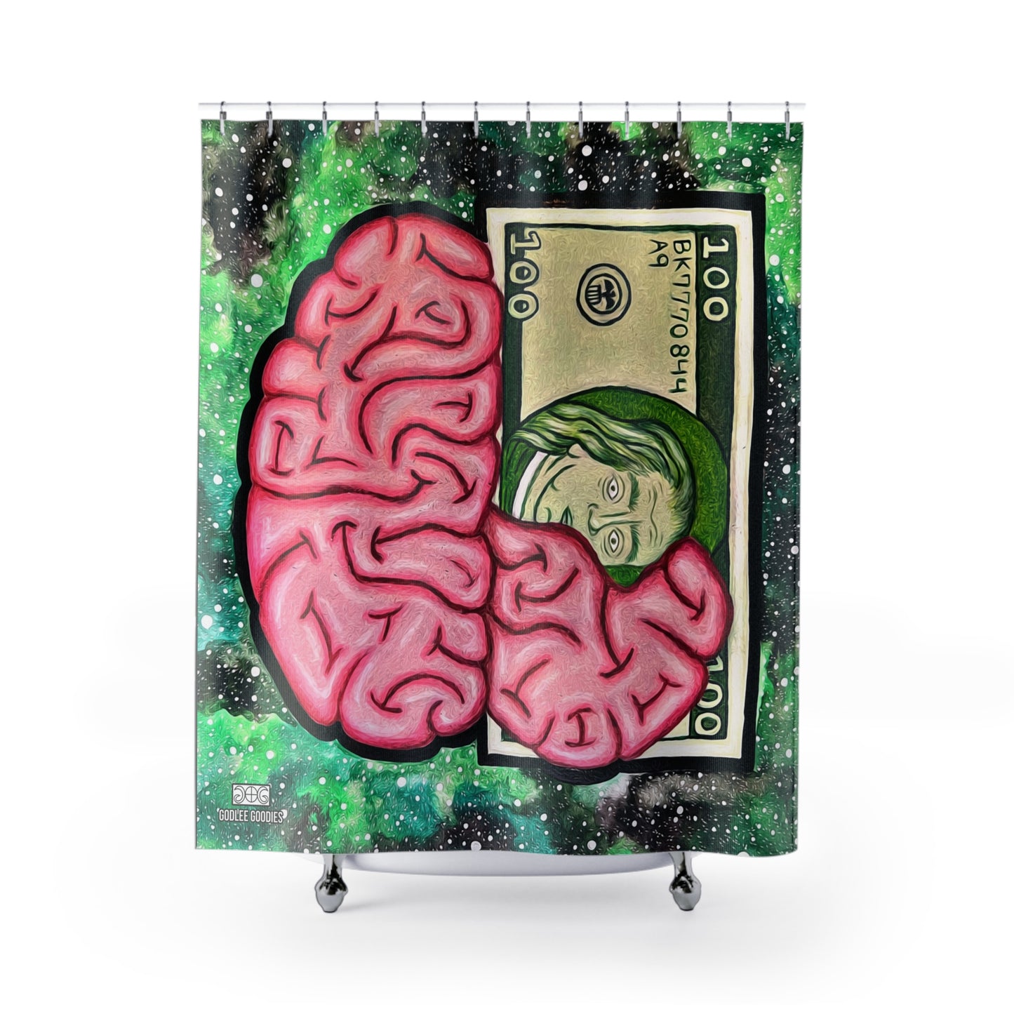 Billionaire Mindset- Shower Curtain