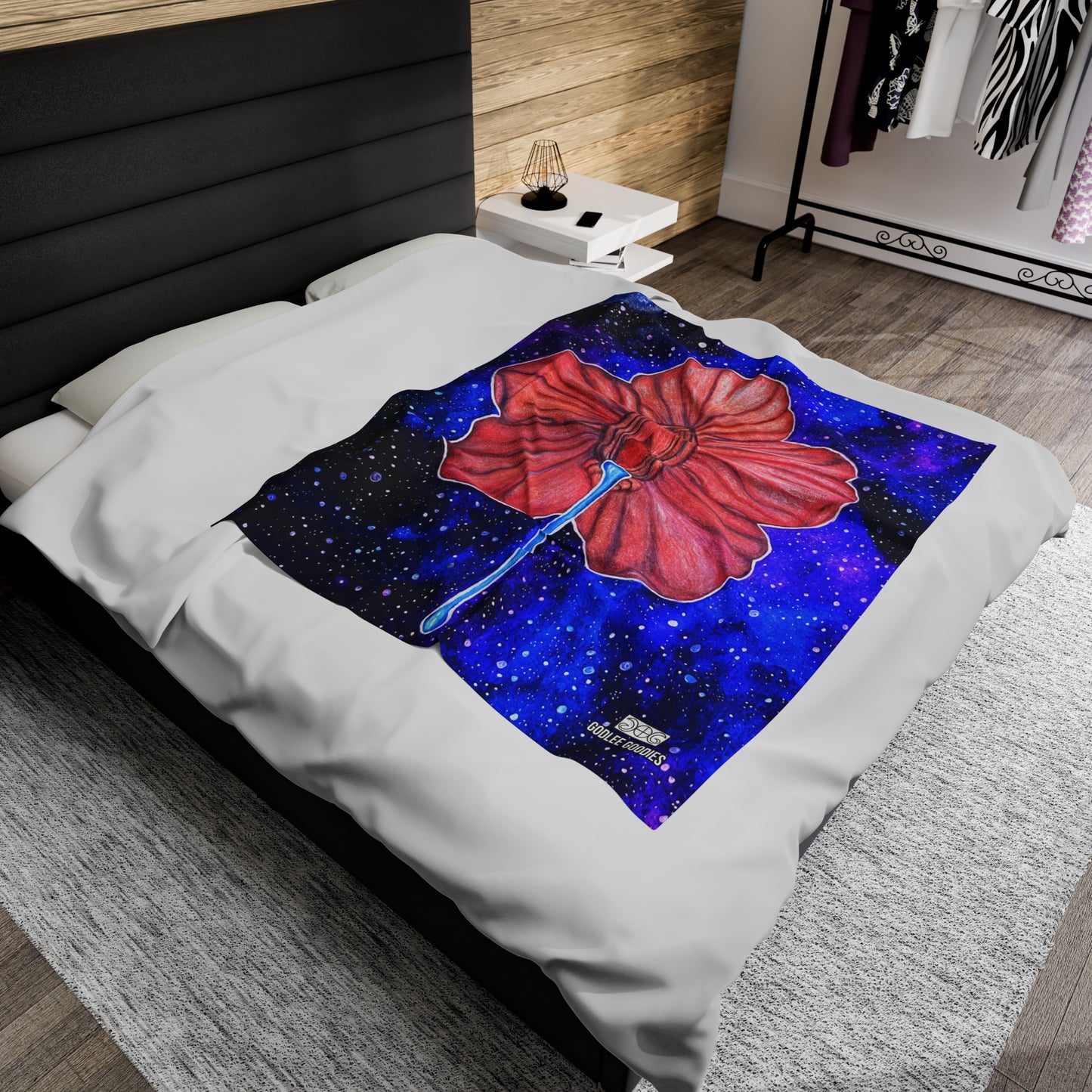 Flower Power- Plush Blanket