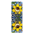 Eye Bloom Rubber Yoga Mat — Vibrant Sunflower & Eyeball Pattern Yoga Mat