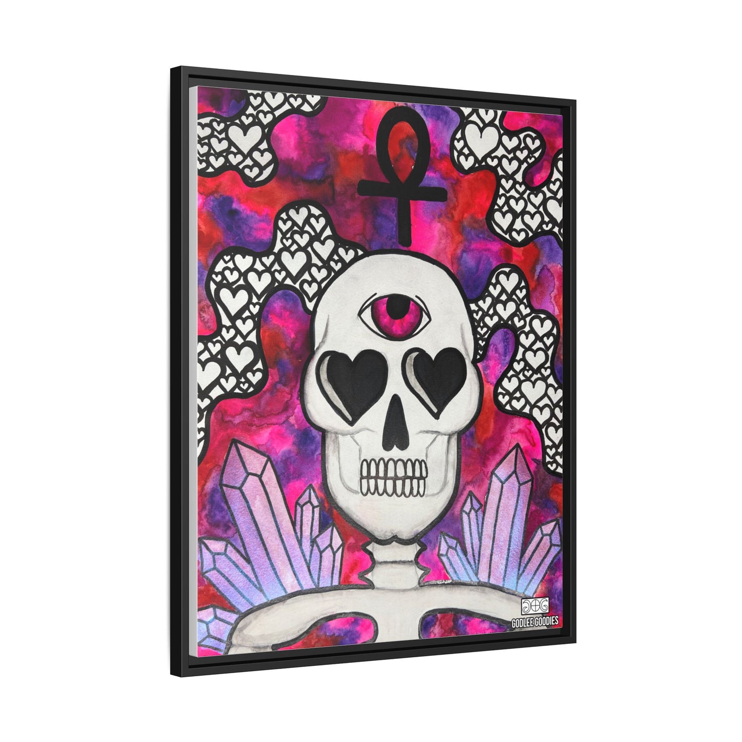 Eyes For You- Framed Canvas