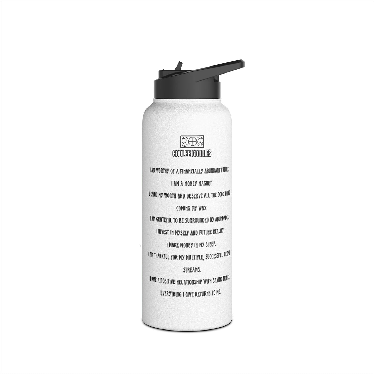Billionaire Mindset- Water Bottle