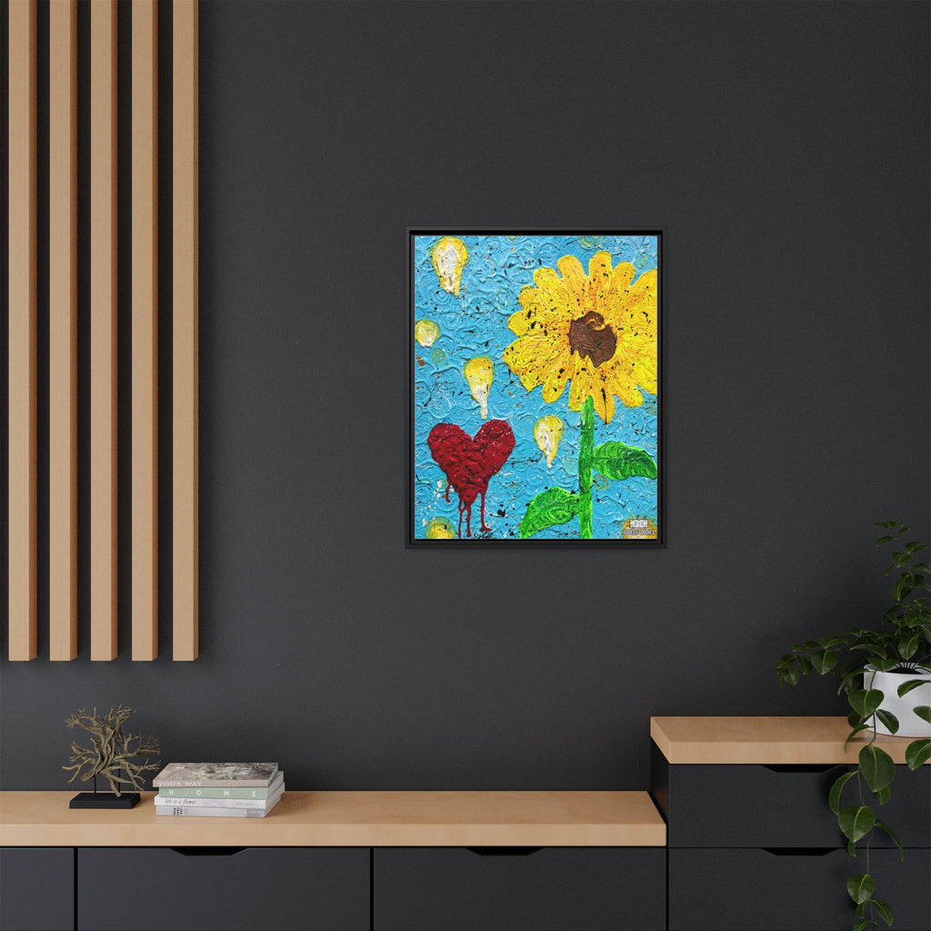 Sun Power- Framed Canvas