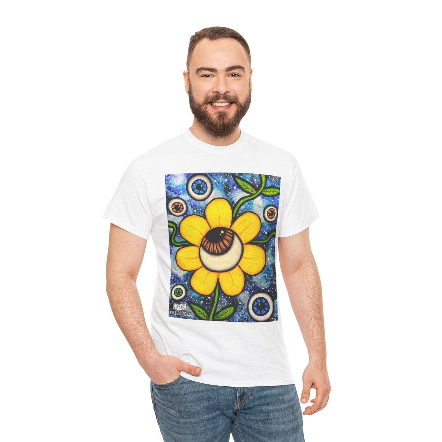 Eye Bloom- Cotton T-Shirt