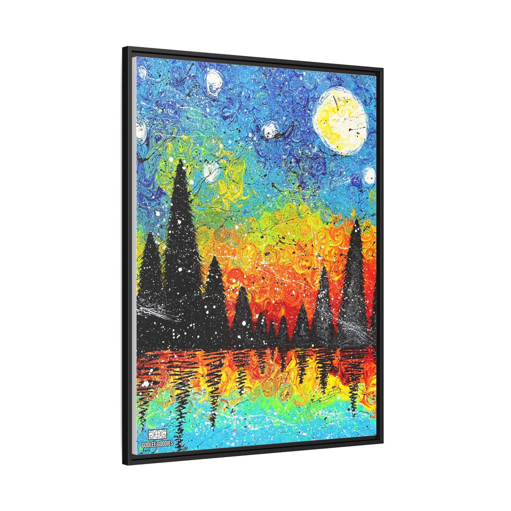 Remember The Rage- Framed Canvas