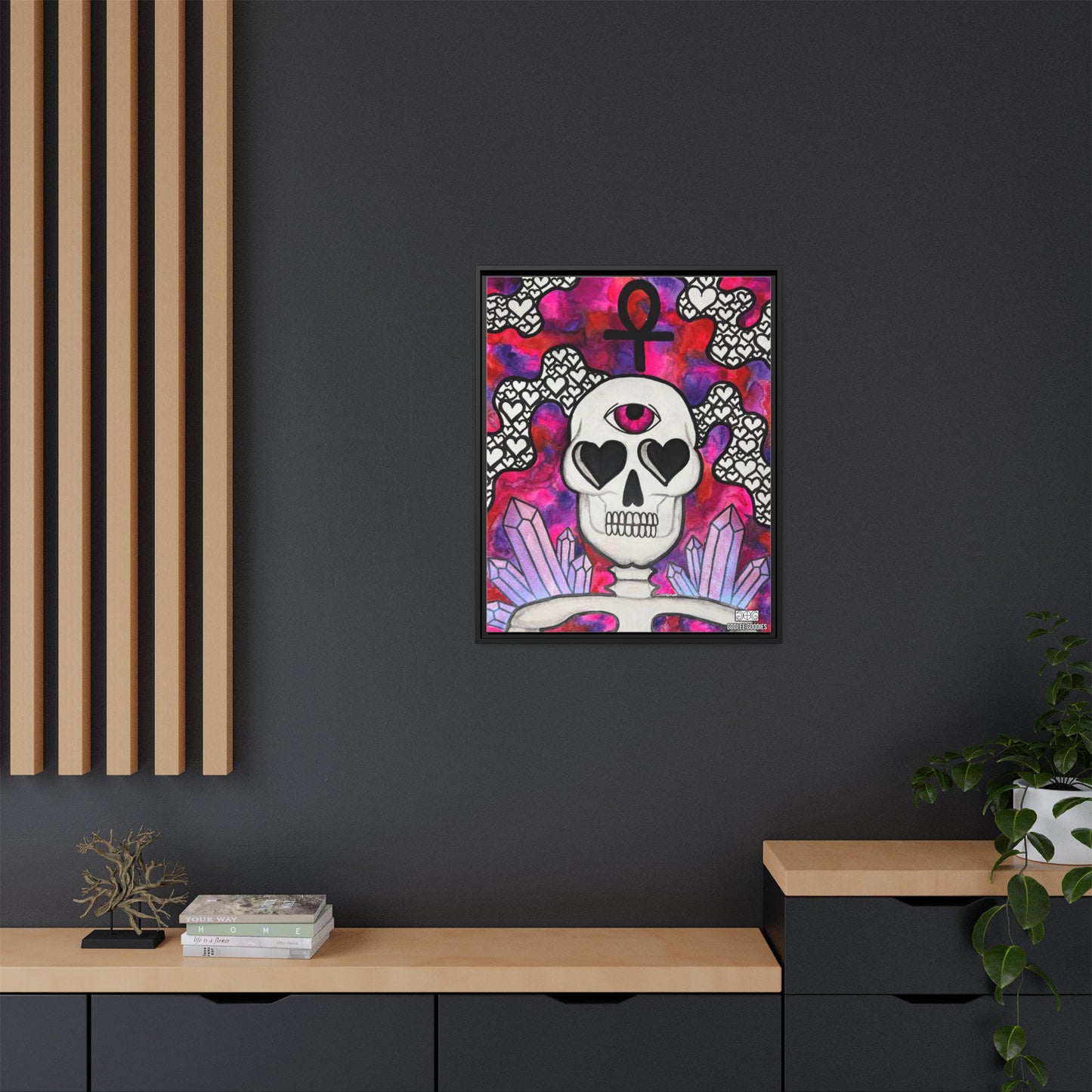 Eyes For You- Framed Canvas