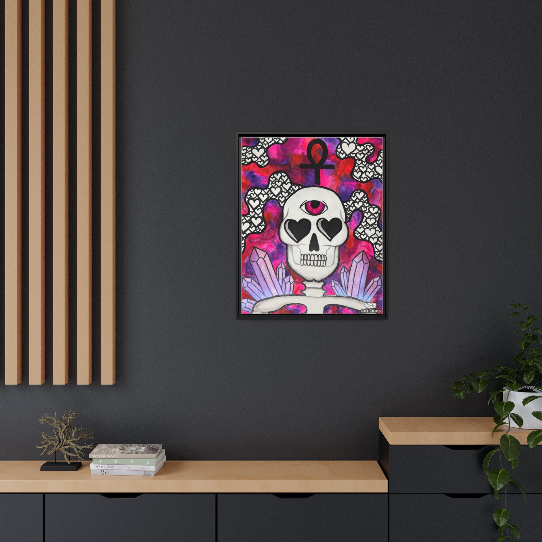 Eyes For You- Framed Canvas